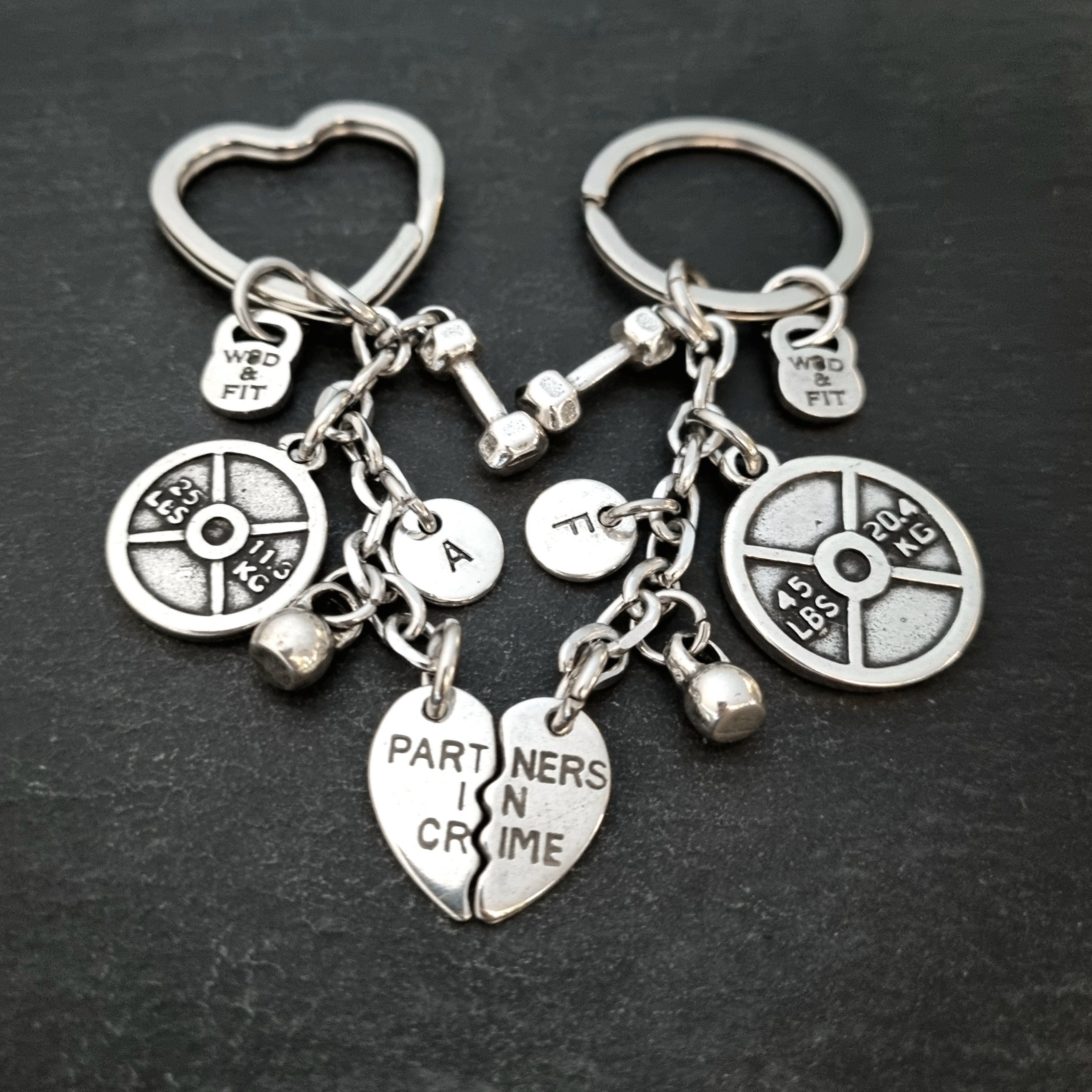 Thelma and Louise Keychain Best Friend Gift Soul Sisters Keychain Pistol  Keychain Friendship Jewelry Moving Away Gift 2pcs/set