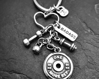GYM Keychain Cindy Workout Gifts  · Motivational Gift · Gym Gifts· Bodybuilding · Fitness Gifts · Gift for Sister · Mom Gift ·GYM·Wod & Fit