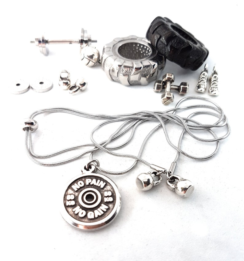 Necklace Dumbbell Swing Fitplate Workout Fitness Fit Girl Fitmom Bodybuilding Gym Motivation Gift Fitness Jewelry Sport Gift Crosstraining