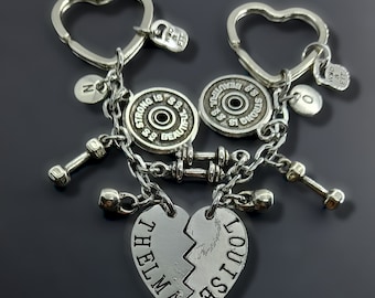 Couple Keychain Thelma and Louise Strong Is Beautiful - Bff Gifts·  Sisters gift - Best friends forever - womens gift · Wod & Fit