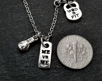 Boxing Necklace Small Boxing Glove Motivation Gift - Boxing Coach Gif - Boxing love gifts - Gym Gifts - Boxing Lovers · MMA · UFC Wod & Fit