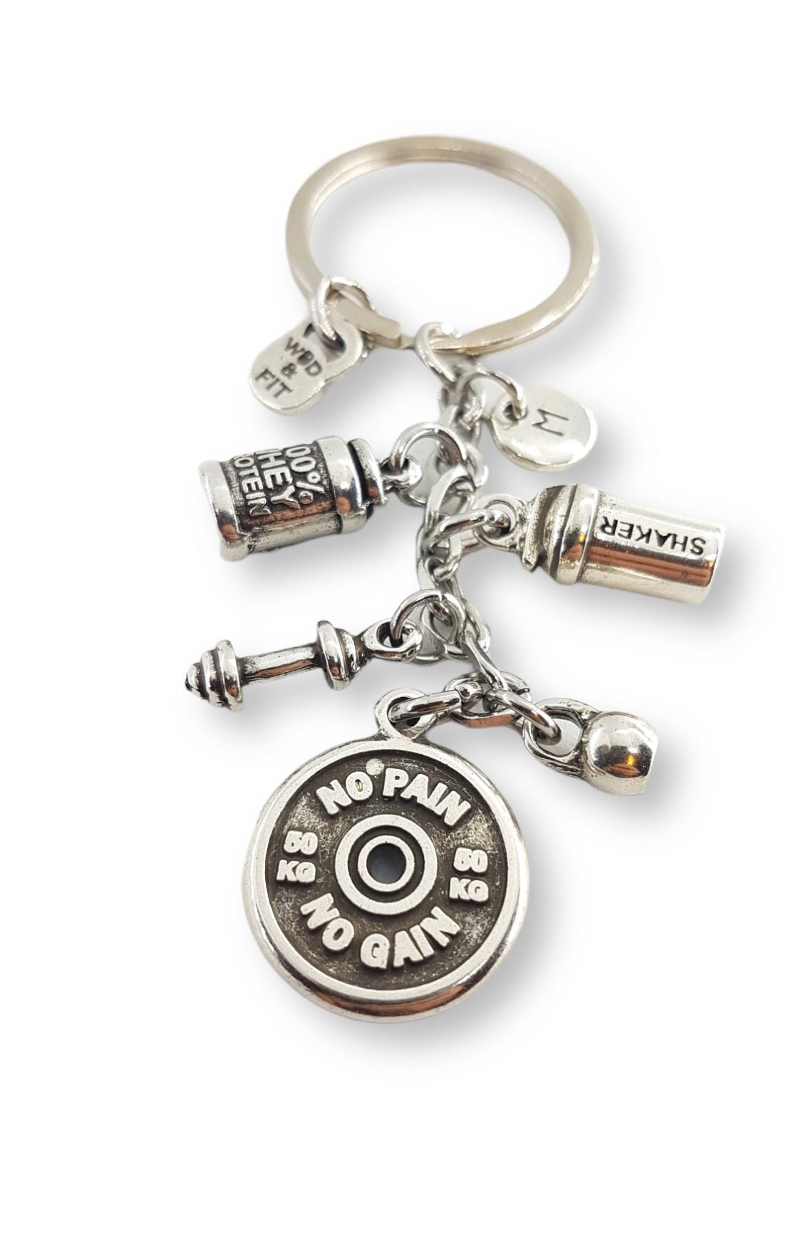 Gym Keychain Bodybuilding Performance Workout 100 Whey Protein Shaker