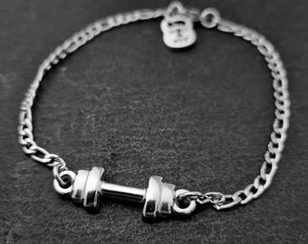 Gym Bracelet Barbell Bracelet Workout ·Gym Jewelry · Bodybuilding - Fitness Gifts  Gym Gifts · Personal Trainer · Crosstraining · Wod & Fit