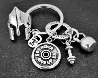 Spartan Custom Key ring The 300 Spartans · Personalized Gift · Greek Helmet ·Spartan Warrior ·Boyfriend Gift · I am enough ·Sport·Wod & Fit