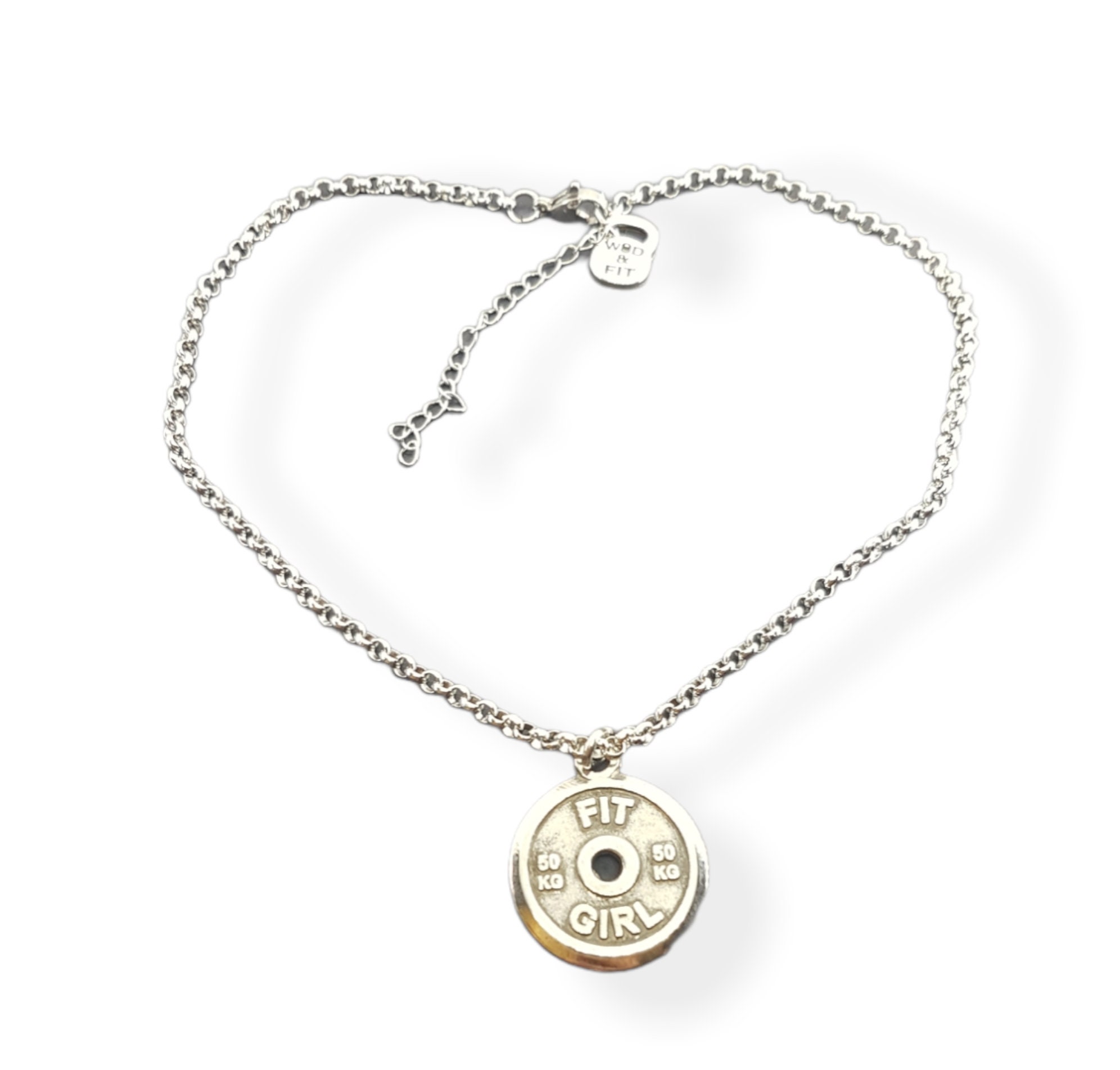 Fitness Girl Chain Choker Necklace 
