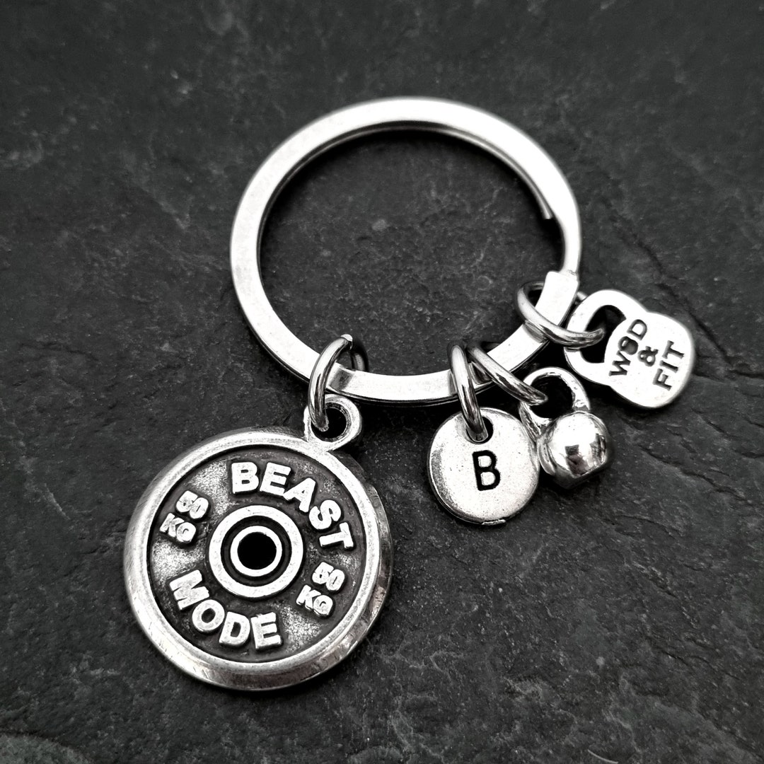 Gym Keychain Jordan Kettlebell Workout Gift · Motivation Weigth Plate ...