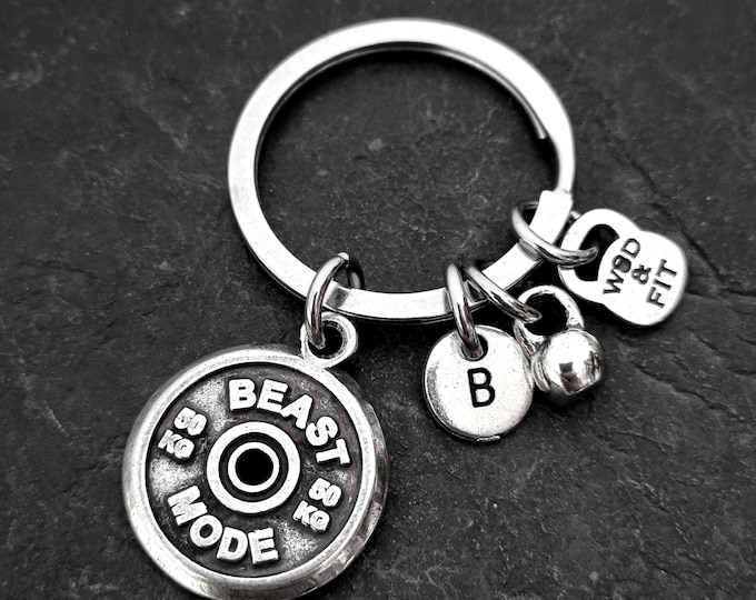 Gym Keychain Jordan Kettlebell Workout Gift · Motivation Weigth Plate · Gym Gift · Coach Gift · BFF Gifts · Weight Lifting · Sport Wod & Fit