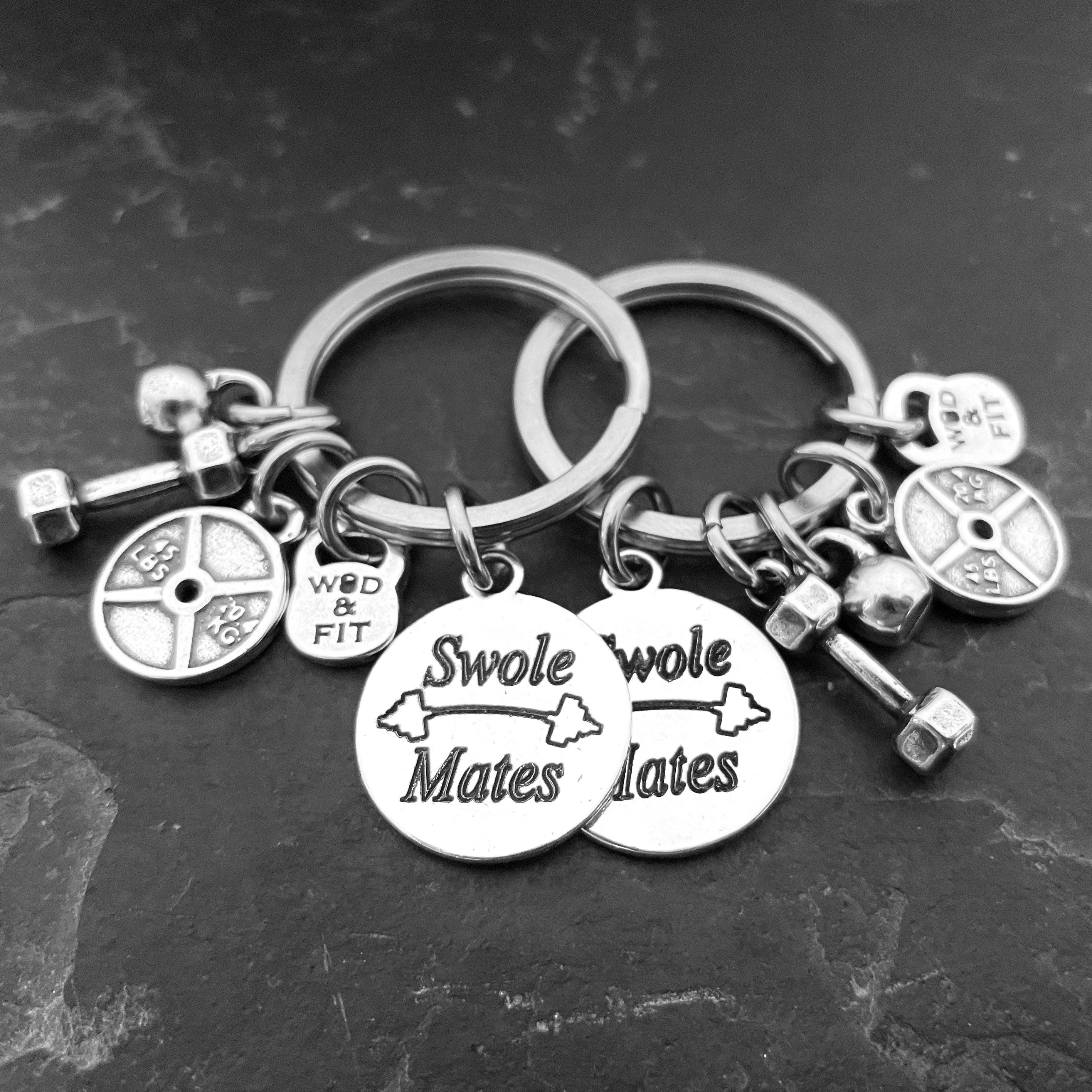 Gift for Couples 2 Photo Keychains, Use Any Photo, Personalized