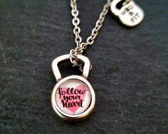 Gym Necklace Kettlebell Motivation Mom Gifts · Gym Gifts · Bodybuilding · Boxing Girl · Fitness Gift ·Girlfriend Gifts · GYM Gift·Wod & Fit