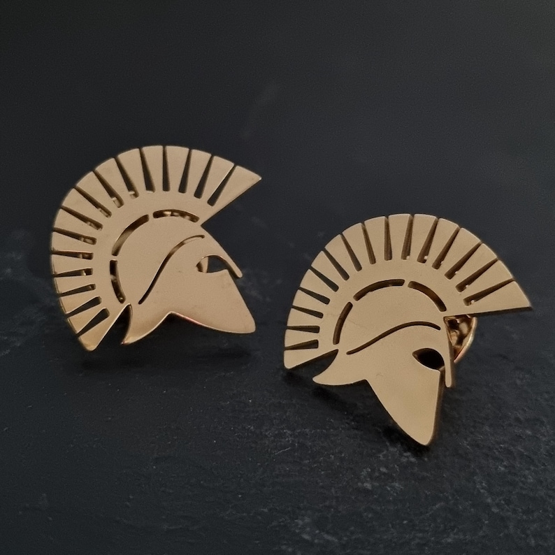 the 300 Spartans Pin - Spartan Lapel Pin - Spartan Brooch for men - Spartan Helmet - Warrior Pin for Jacket - Gift for dad · Veteran Gift image 12