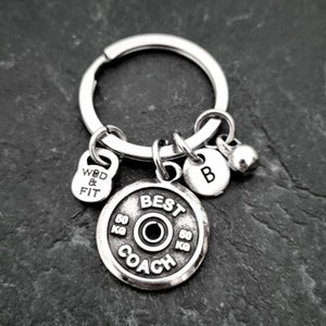 Gym Keychain Jordan Kettlebell Workout Gift · Motivation Weigth Plate · Gym Gift · Coach Gift · BFF Gifts · Weight Lifting · Sport Wod & Fit