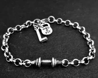 Gym Bracelet Barbell Workout gifts · Gym Jewels · Bodybuilding Gift·Fitness Gifts · Gym Gifts · Personal Trainer · Crosstraining · Wod & Fit