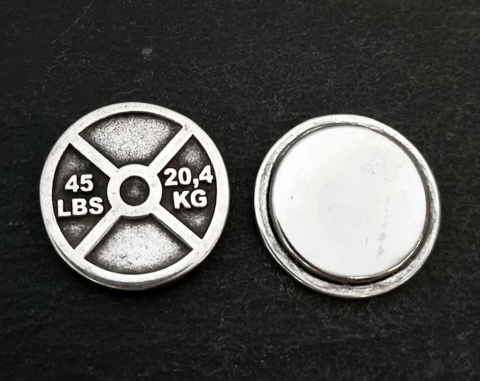 Gym Weigth Plate 45lbs Magnets -Gym Gift · fitness Gift -Gym Rat · Weight Lifting -Metal blackboard magnet · fridge magnets  Wod & Fit