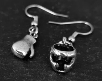 Boxing Gloves Earrings - Unique Boxer Gift for Her - MMA Jewelry - Fitness Lover Jewelry - Sports Gift - Workout Jewelry ·UFC Gift·Wod & Fit