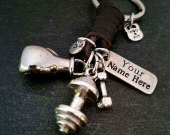 Unique Boxing Jewelry Keychain - Personalized Name Keychain for Boxing Enthusiasts Keychain Boxing Legend - Personalised Gifts - Wod & Fit