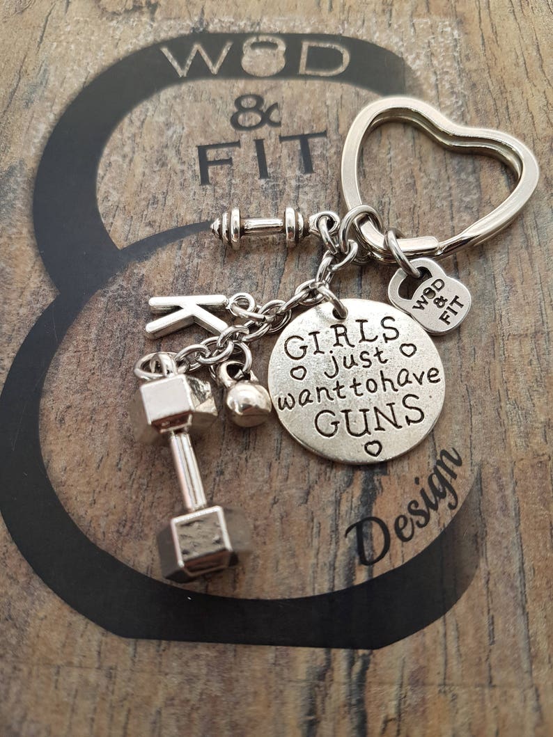 Keychain Fit Woman Dumbbell Workout Kettlebell,Barbell,Joyas Fitness,Gym Gift,Bodybuilding,Fit Mom,Sister Gift,Crossfit Gift,Fitness Girl