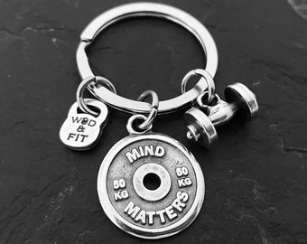 Gym Custom KeyRing Shoulder Workout · Personalized Gift · Boyfriend gift · Coach Gift · Bff Gifts · Gym Jewels · Fitness Gifts ·  Wod & Fit