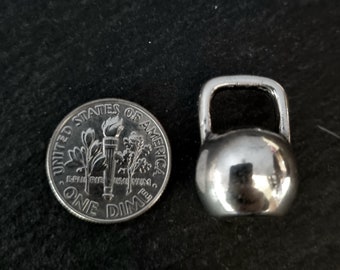Kettlebell Pendant · Charm necklace · Pendant necklace · Boyfriend Gift · BFF Gifts · Gym Charms · Mom Gift · Dad Gift · Gym Gifts·Wod & Fit