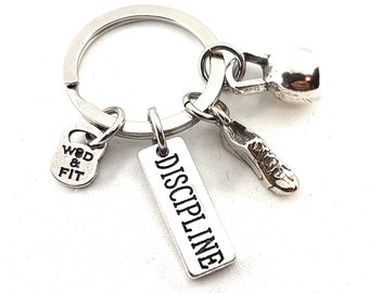 Keychain Kettlebell Blake Motivational Workout Gym Gift,Weight lifting,Bodybuilding,Fitness Jewelry, Fitness Gift,Sport Gift,Gym Gifts,Run