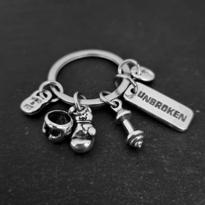 Custom Coach Gift: Personalized Boxing Glove Keychain - Perfect MMA UFC ...