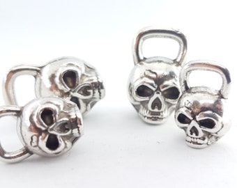 Kettlebell Skull Pendent Gym Gifts · Skull jewels · Crosstraining · Fitness Gifts · Boyfried Gift · Skull Pendant · BFF Gifts ·GYM·Wod & Fit