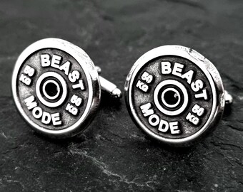 Gym Cufflinks Motivation Weight Plate Barbell Workout Gifts · Weightlifting · Bodybuilding Gift · Custom cufflinks · Gym Gifts ·Wod & Fit