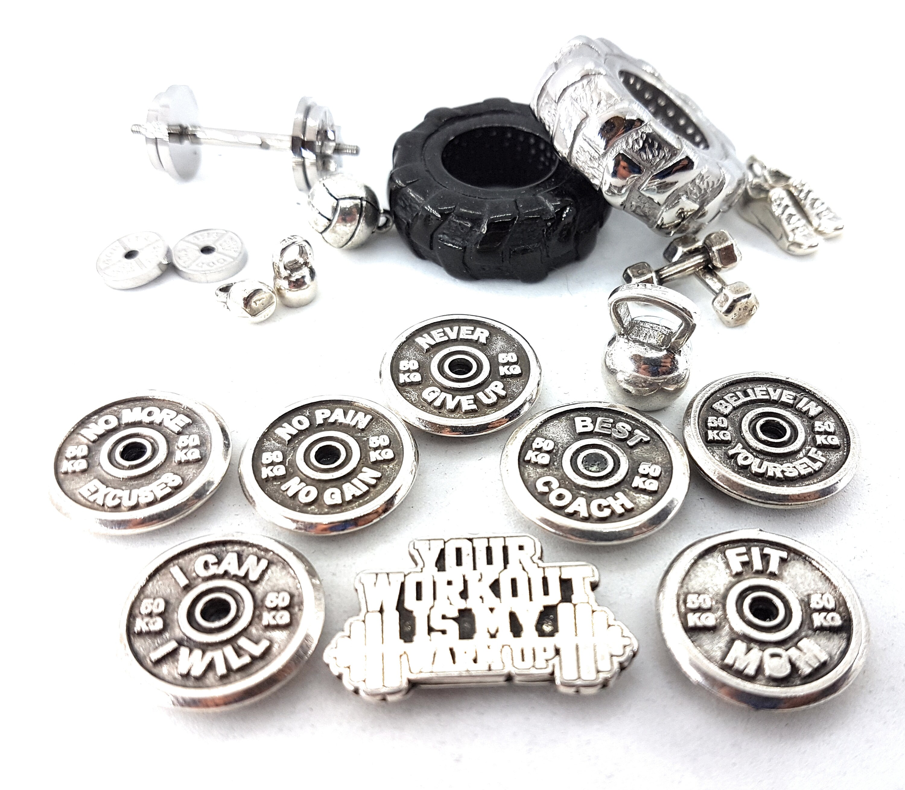 Metal Board Freezer Motivational Weigth Plate,Kettlebell