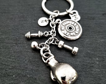 Boxing Glove Keychain Rocky Motivation Jewelry - UFC - MMA - Boxing Jewelry - Fight Gift - Boxing Coach Gift - Boxing Gym - Wod & Fit