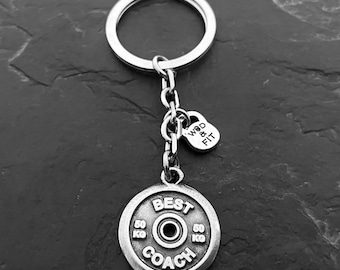 Gym Gifts Weight Plate Keychain- Workout Gifts- Fitness Gifts · Weight lifting - Powerlifting -Bodybuilding · Team Gifts · Sport· Wod & Fit