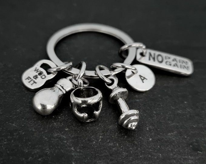 Custom Coach Gift: Personalized Boxing Glove Keychain - Perfect MMA UFC Enthusiast Present - Unique Kickboxing · Gym Coach Gift ·Wod & Fit