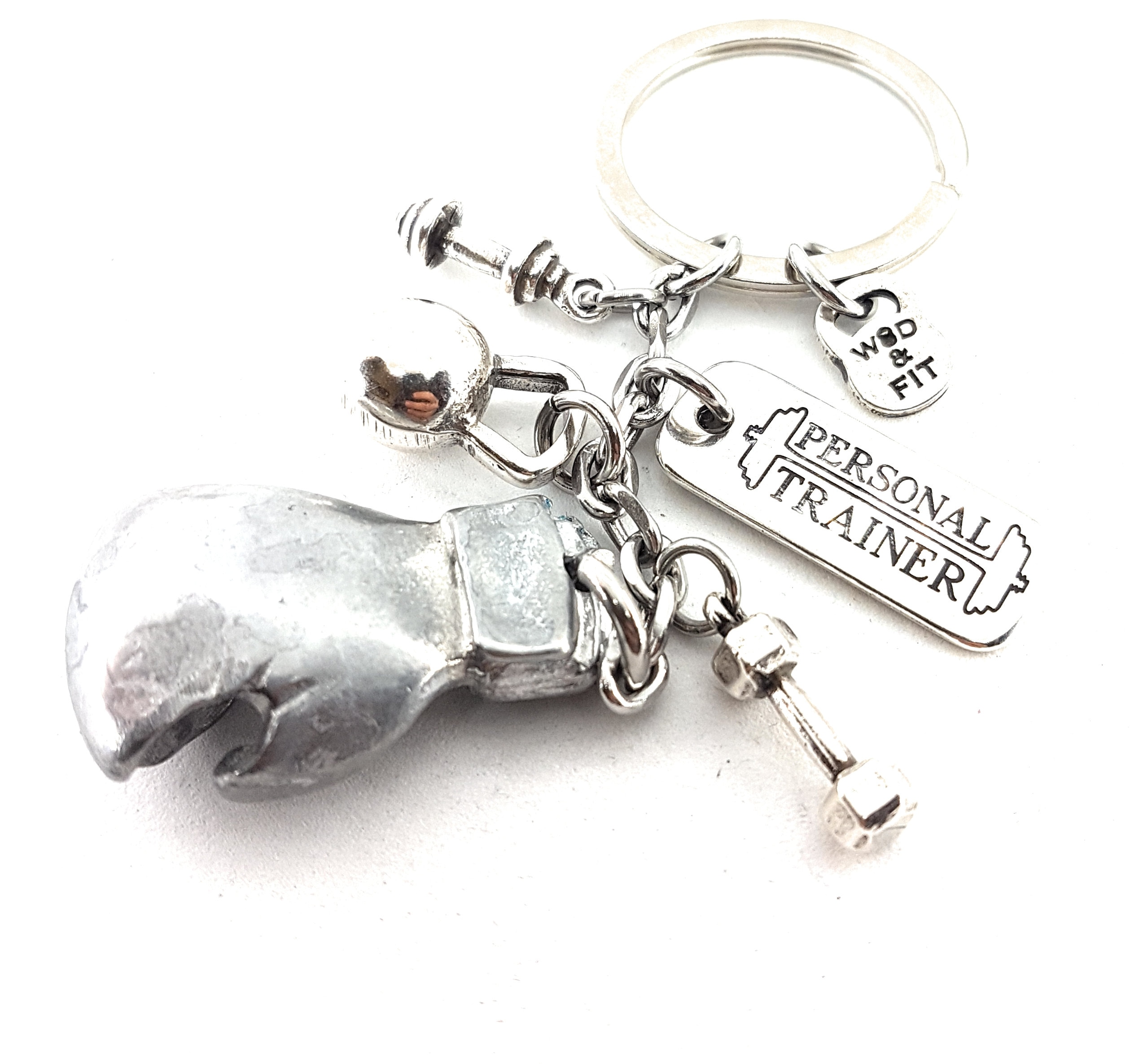 Boxing Glove Keychain Custom Gift Motivation Gift Name Gift UFC