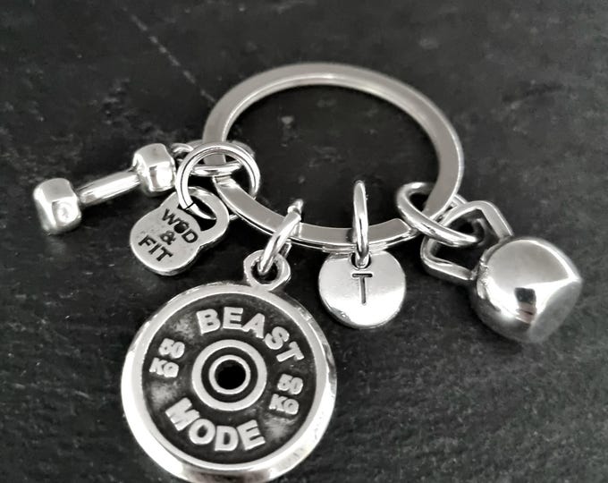 Gym Keychain Rankel Workout Gifts · BFF Gifts · Personalized gift · Boyfriend Gift · Gift for Girlfriend · Mom Gift · Dad Gif ·  Wod & Fit