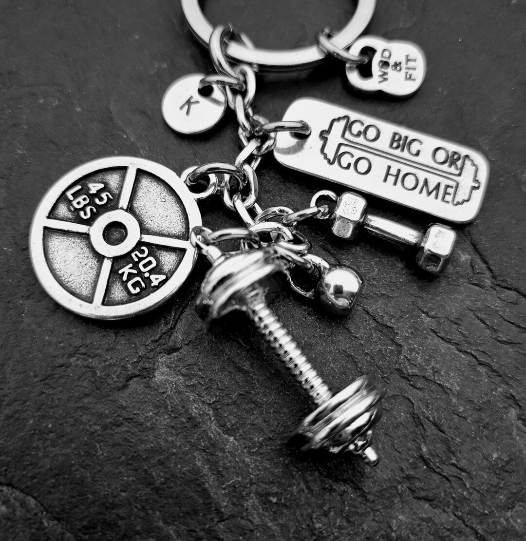 Gym Personalized Keychain Mike Workout · Personalised Gift · Custom ...