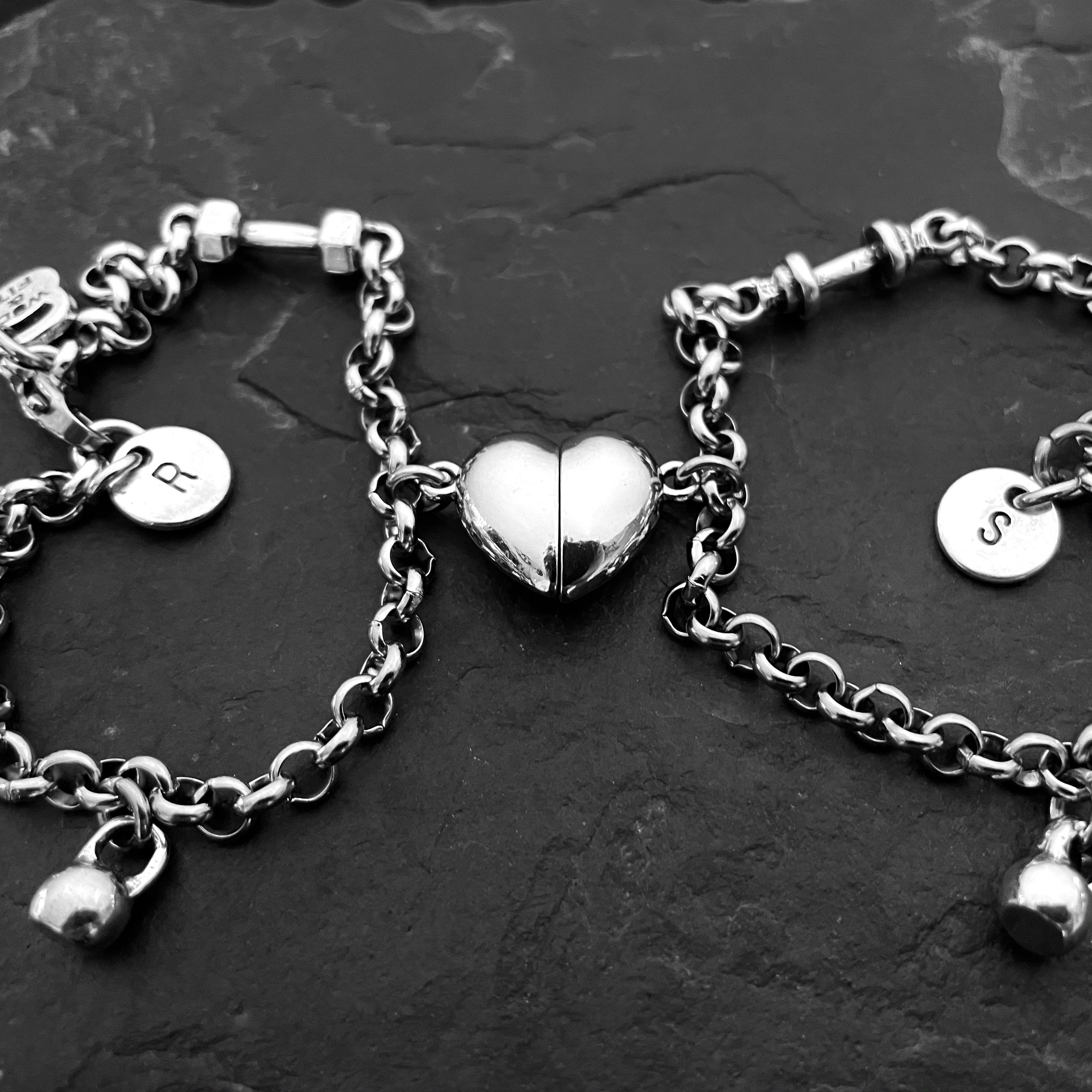 Couples Bracelets With Magnets for 2, Friendship, Love