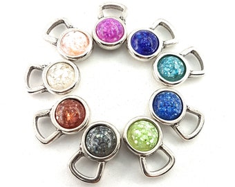 Fitness Kettlebell Pendant Color Shells Style · Bff Gifts · Gym Pendant · Girlfriend Gift · Mom Gift · Bracelet Pendant · GYM gift·Wod & Fit