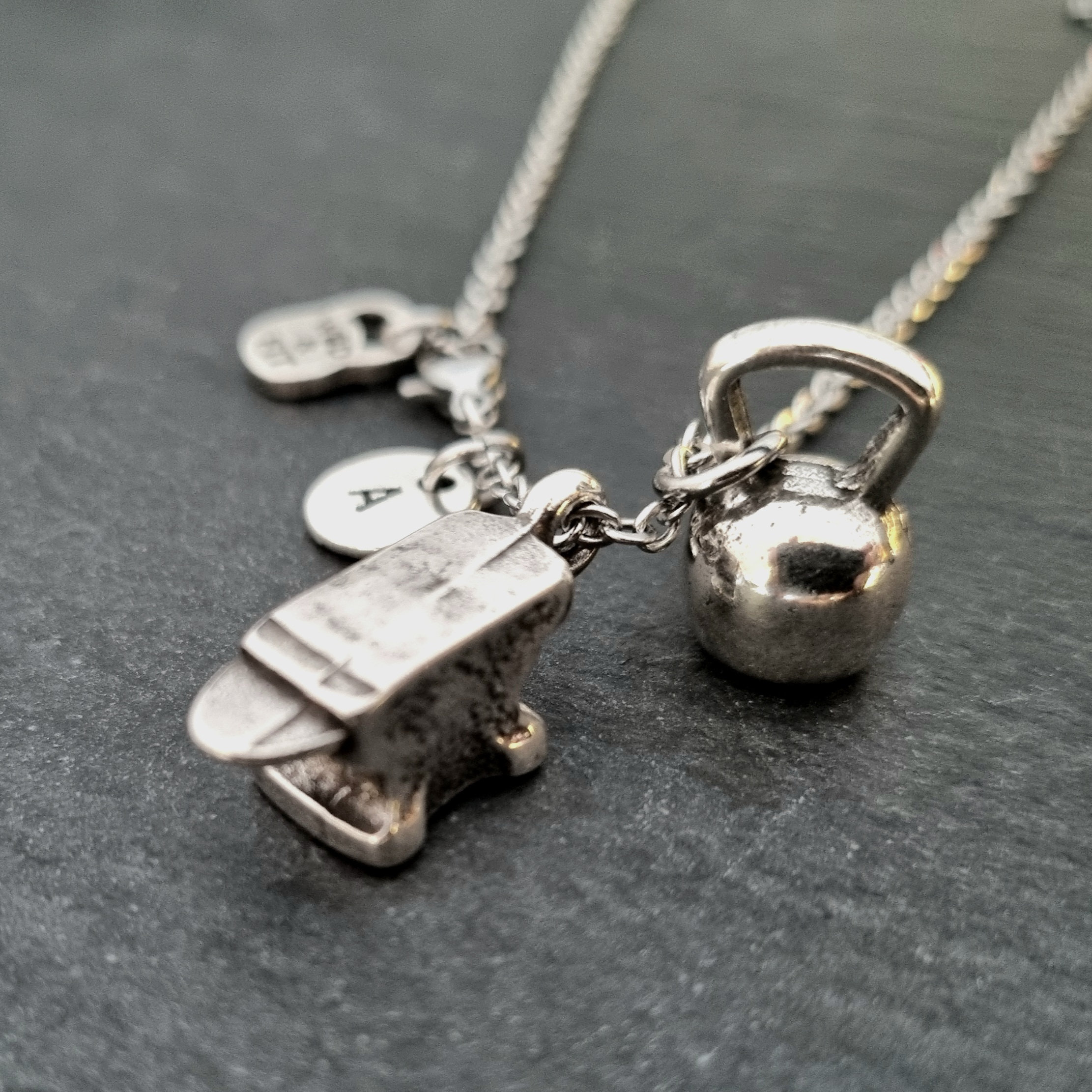 Men Bar Necklace Personalized Initial A-Z Letters Pendant Boyfriend Husband  Gift | eBay