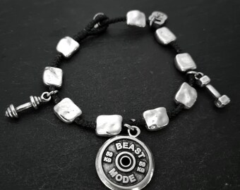 GYM Bracelet Box Jump Workout · Motivation Gift · Fitness Bracelet · Coach Gift · Best friend Gift · Boyfriend Gift · Bff Gifts · Wod & Fit