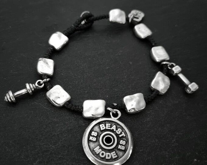 GYM Bracelet Box Jump Workout · Motivation Gift · Fitness Bracelet · Coach Gift · Best friend Gift · Boyfriend Gift · Bff Gifts · Wod & Fit