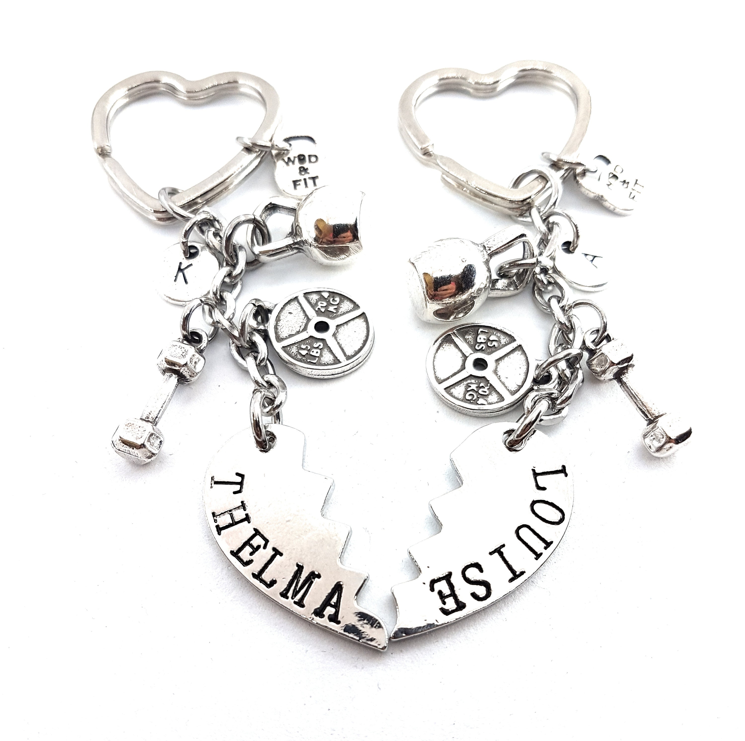 Couples Keychain Thelma and Louise - BFF Gifts · Sisters Gift