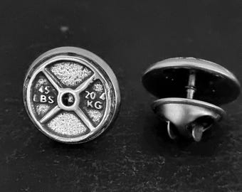 Gym Enamel Pins Weight Plate · Gym Pin · Lapel Pin · GYM Gifts · Crosstraining · Weight Lifting · Pins · Backpack Pins · Fitness · Wod & Fit
