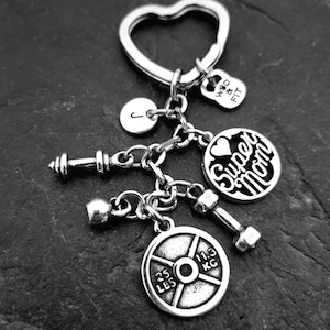 GYM Custom Keychain Gym Personalized Gift Fit 25lbs · Girlfriend Gift · Name Gift · Sister gifr  ·Mom gift · Weight Loss · Fitness·Wod & Fit