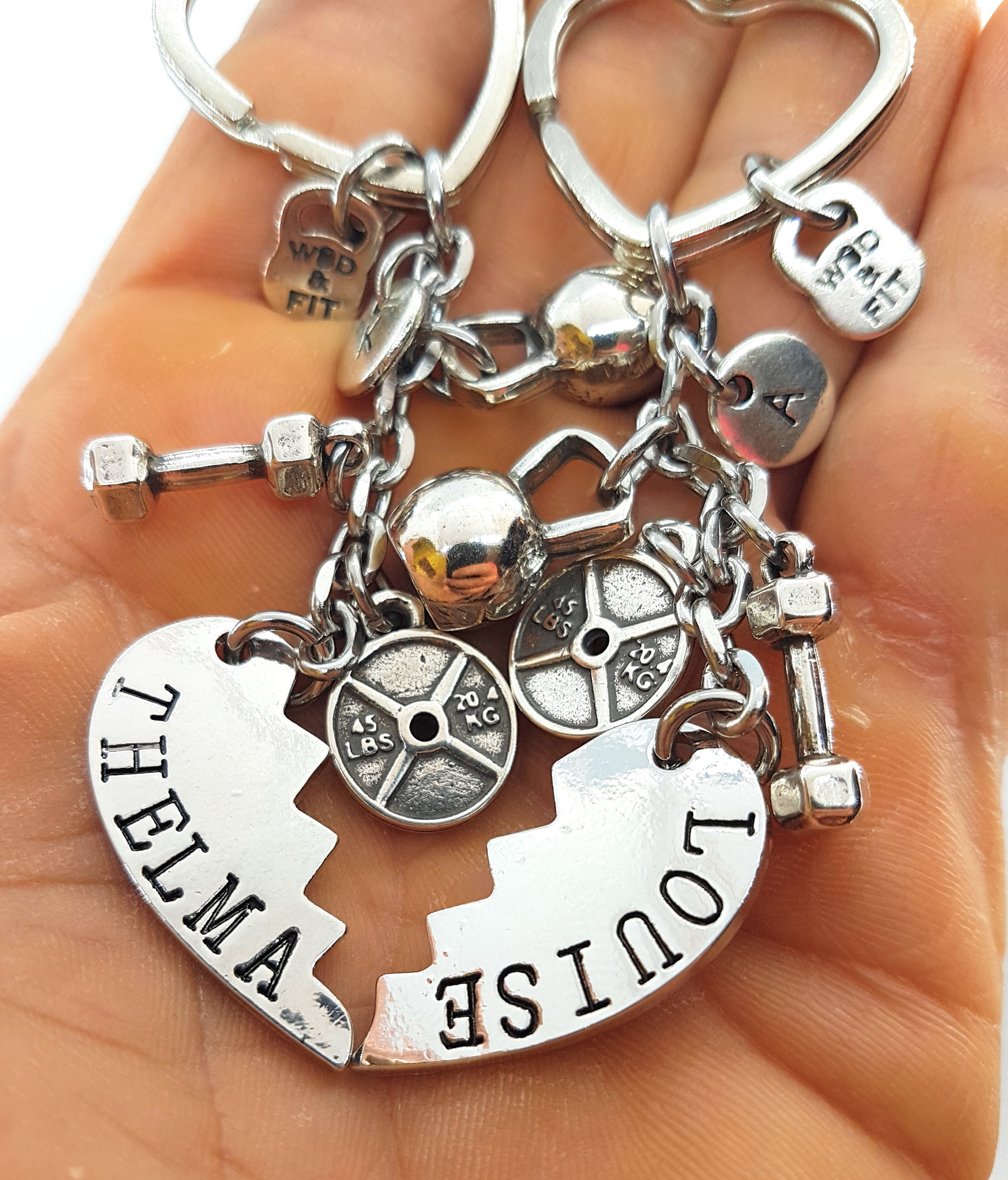 Couples Keychain Thelma and Louise - BFF Gifts · Sisters Gift