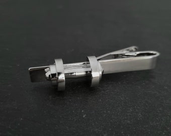 Dumbbell Tie Clip · Coach Gift · Bodybuilding Gift · gifts for dad · gift for men · boyfriend gift · dad gifts · Fitness Gift · Wod & Fit