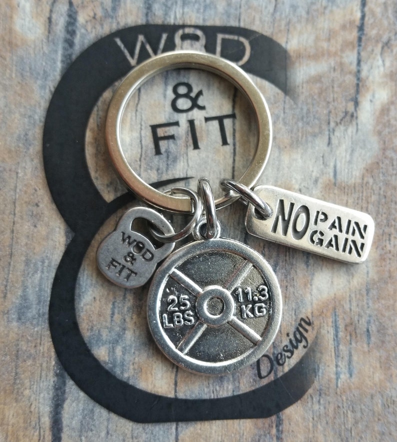 Llavero Pesas Nicole Workout Keychain Nicole Etsy