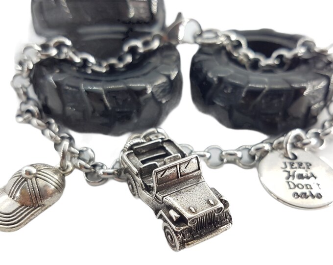 Offroad Bracelet Custom Car Bracelet Cap & Your Motivation  Gifts For Her- Wrangler · Cutomized bracelet · Name Bracelet · Girlfriend Gift