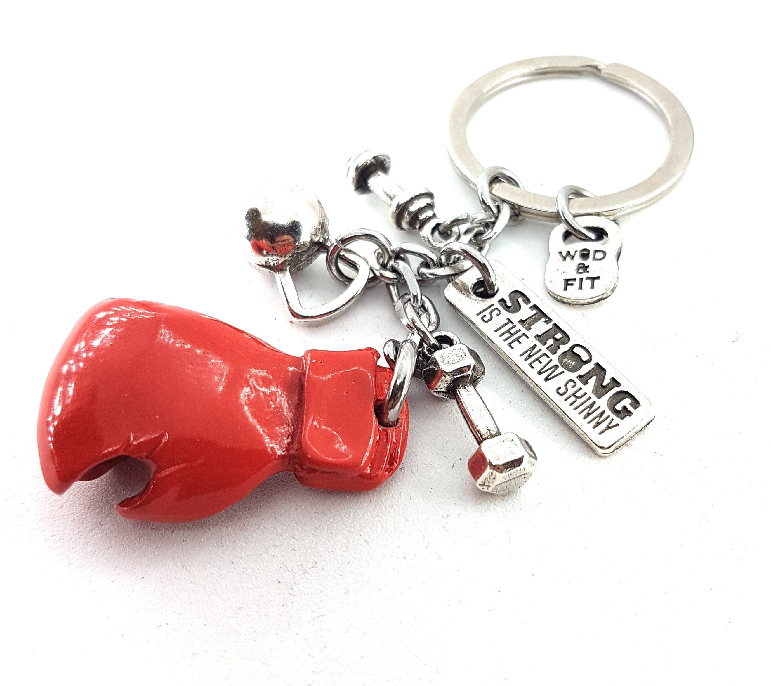 Boxing Glove Keychain Custom Gift Motivation Gift Name Gift UFC