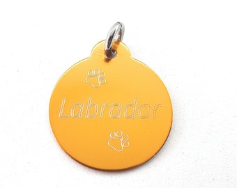 Aluminum Custom Dog Tag Microchip Dog Tag Pet Tag Dog ID Tag Puppy Tag Personalized Dog Tag Engraved Pet ID ID Tag for Dogs Tag Wod & Fit