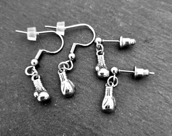 Boxing Earrings SMALL Boxing Gloves · Boxing Gift · Strong Is Beautiful · Me vs Me - Boxing Gift - Boxing Loves · Motivation Gift ·Wod & Fit