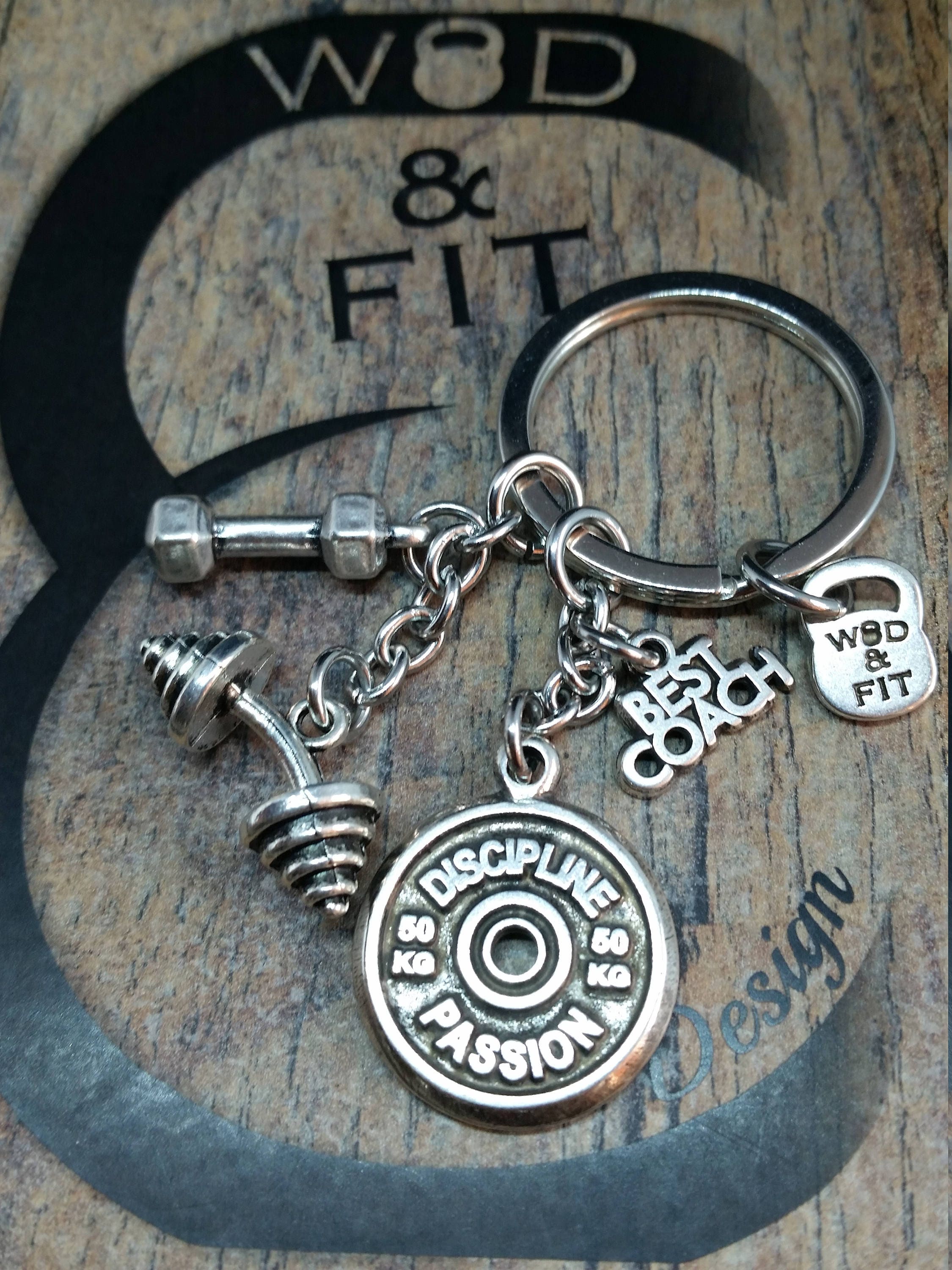 Download Barbell Keychain Danny Workout Motivational FitPlate ...