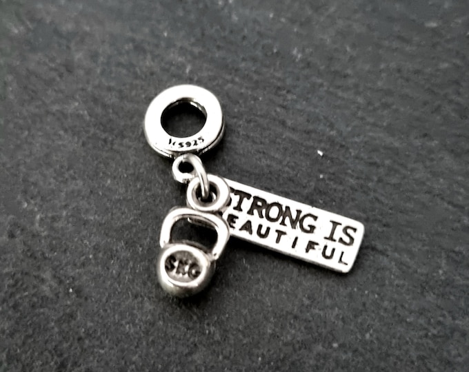 Boxing Pendant Strong is Beautiful for necklaces Bracelet · Fitness Jewelry · Gym Gift · Boxing Jewelry · UFC · MMA · Boxing LoversWod & Fit